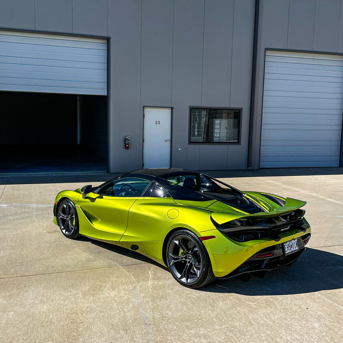 Detailed vehicle exterior finish