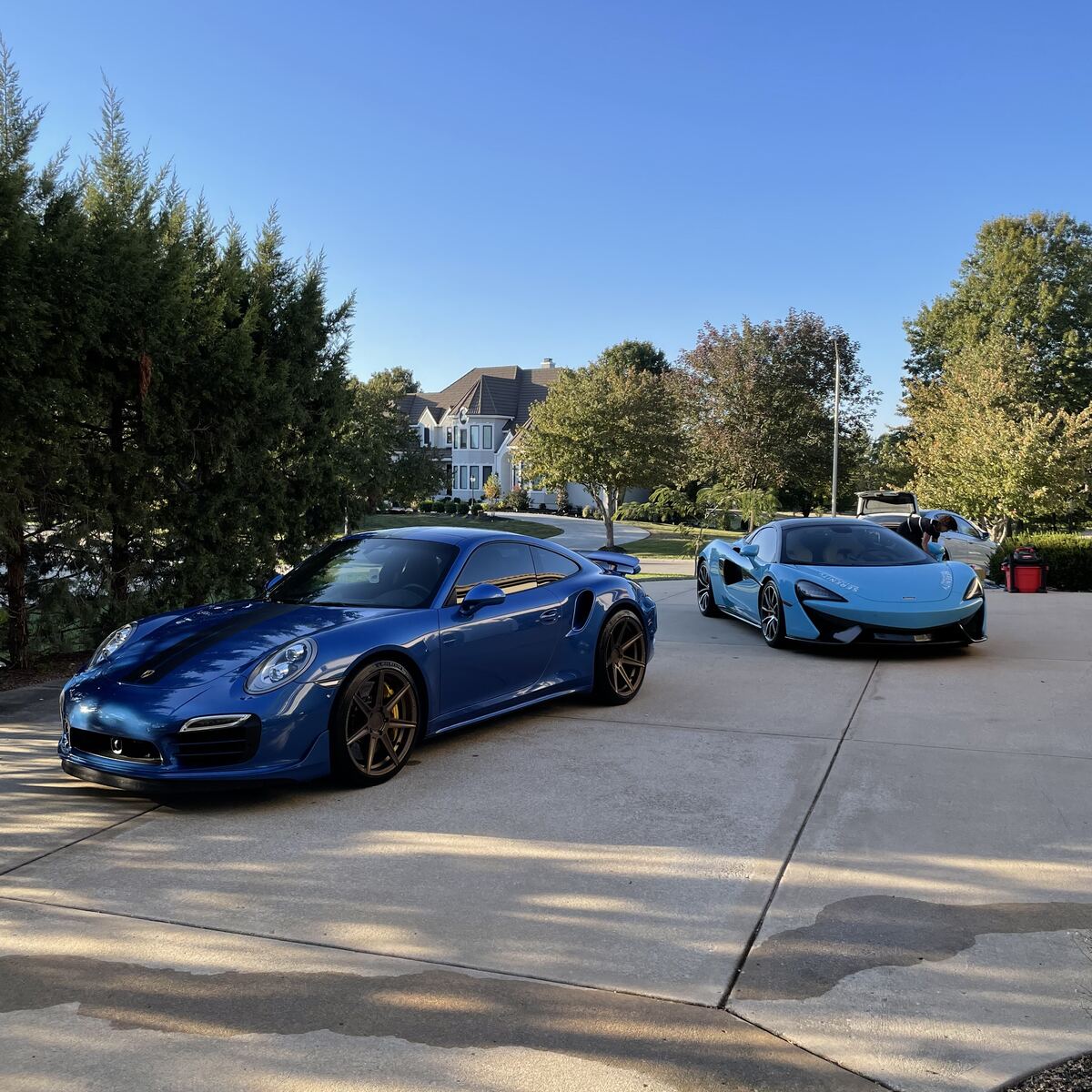Detailed vehicle exterior finish