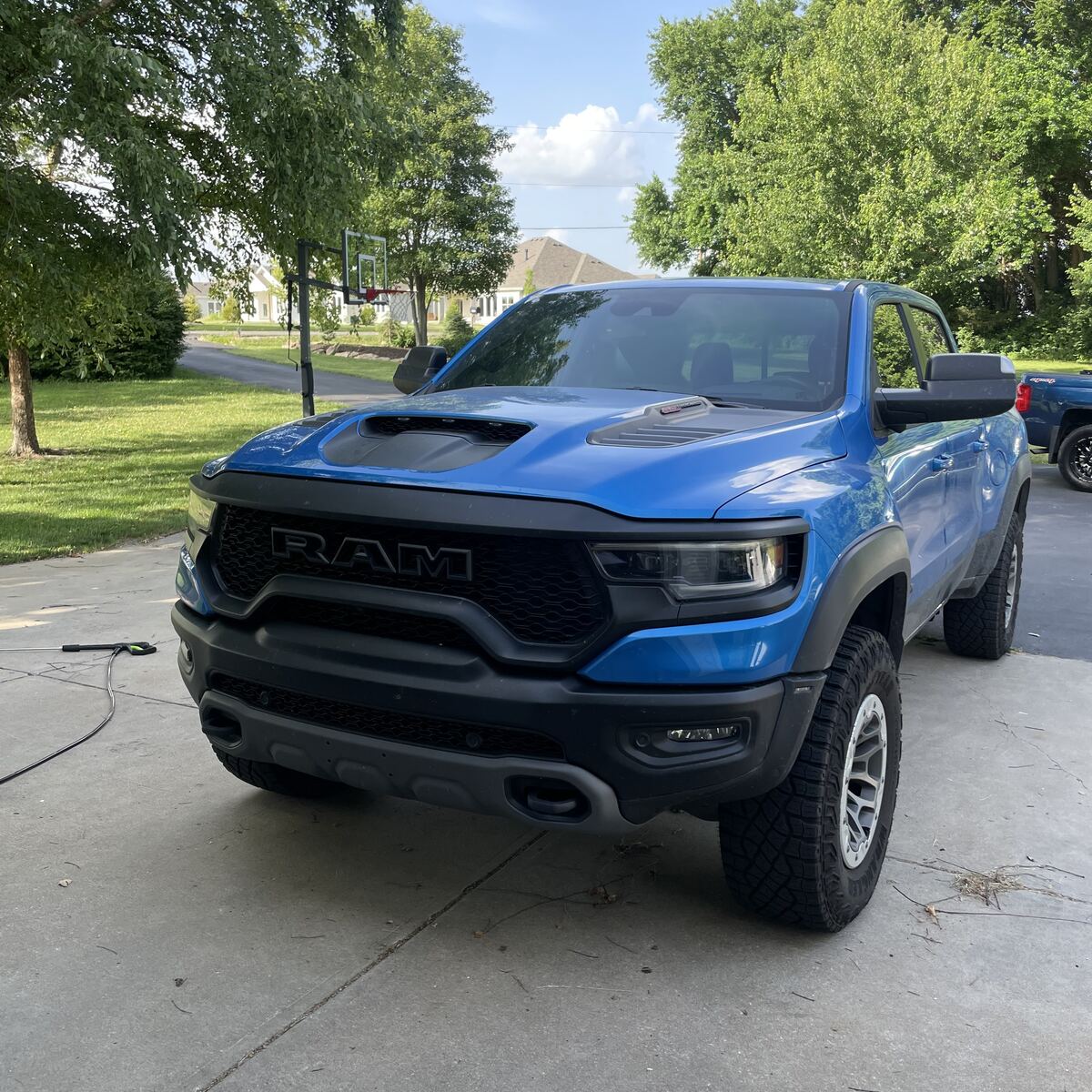 Detailed vehicle exterior finish